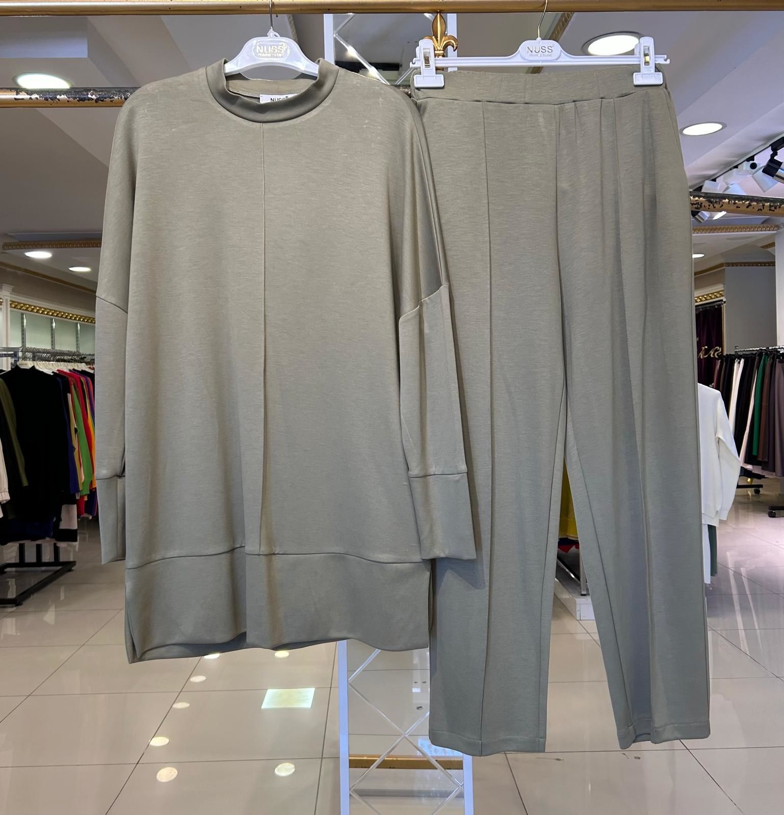 MODAL KUMAŞ PANTOLONLU TAKIM/NUSS