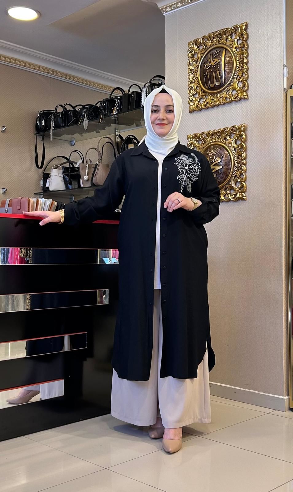 B. BEDEN NAKIŞ DTY. UZUN GÖMLEK/SEÇİL