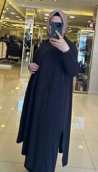 SANDY KUMAŞ 3'LÜ YELEKLİ TAKIM /NURCAN ÇETİN 26634