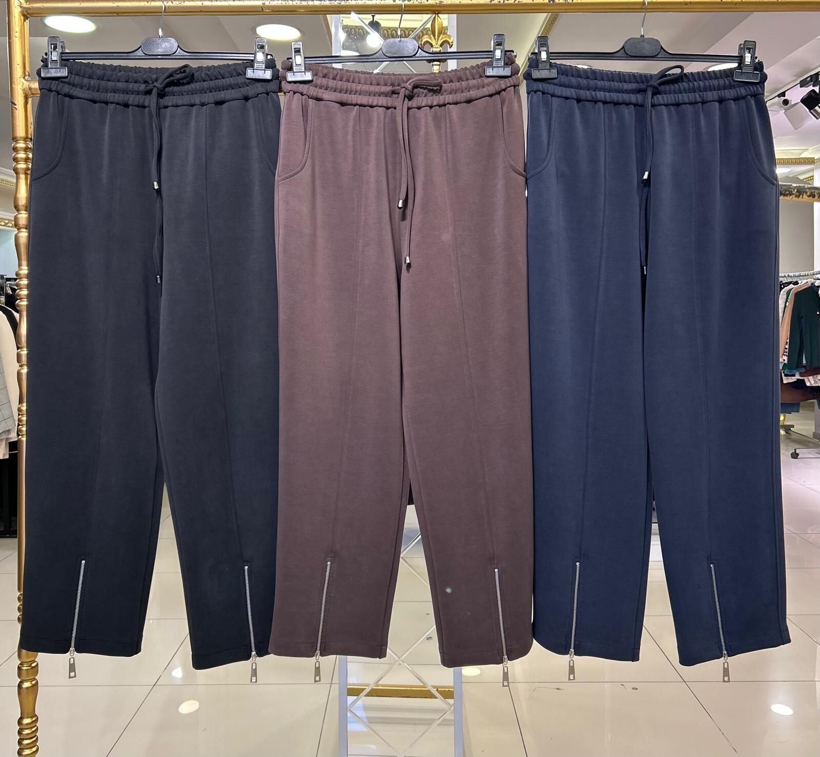 ASTER PAÇASI FERMUARLI OYSHO PANTOLON /SENTEZ