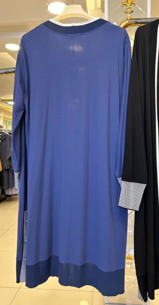 BEYAZ ÇİZGİ VE DÜĞME DTY. HIRKA/TIĞTRİKO