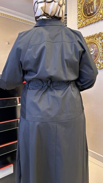 FİLE DTY. PARAŞÜT KUMAŞ ETEK BLUZ TAKIM/ GHISA 