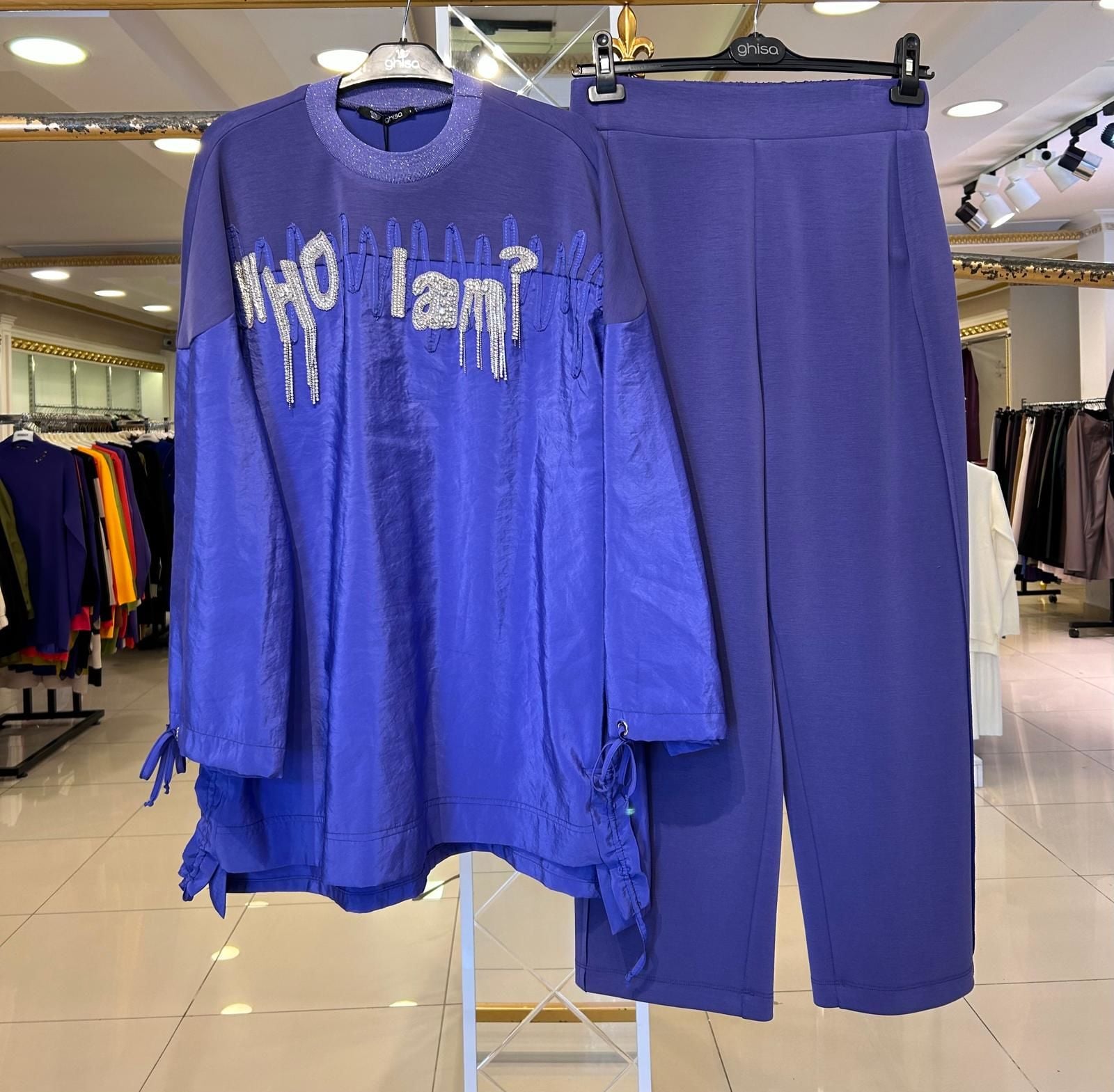 PARAŞÜT KUMAŞ VE TAŞ DTY. PANTOLONLU TAKIM/GHİSA