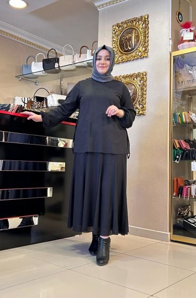 ﻿NUBUK KUMAŞ ETEKLİ TAKIM/NURCAN ÇETİN