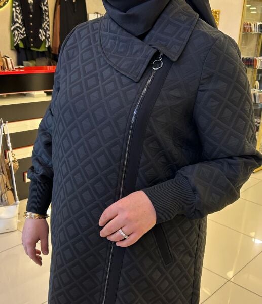 YANDAN FERMUARLI KENDİNDEN DESENLİ KAP/DEFRİNA