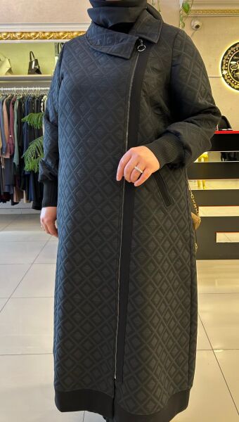 YANDAN FERMUARLI KENDİNDEN DESENLİ KAP/DEFRİNA