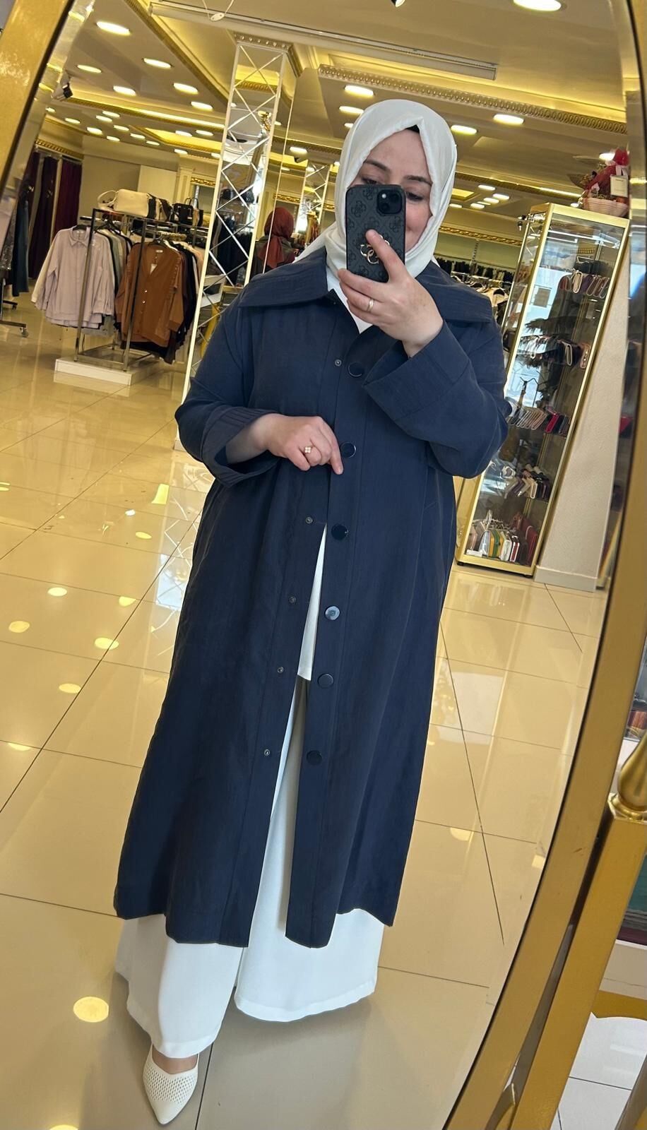 ÇITÇIT VE YAKA DETAYLI KAP / NUSS