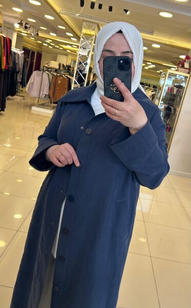 ÇITÇIT VE YAKA DETAYLI KAP / NUSS