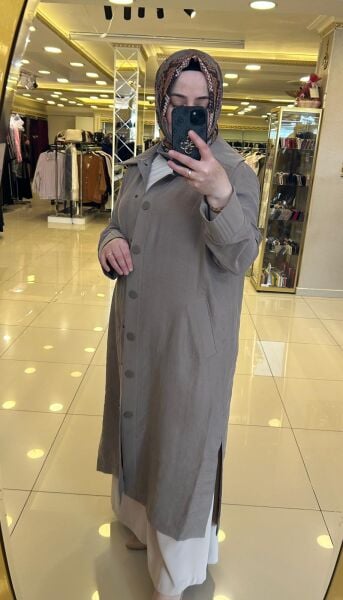 ÇITÇIT VE YAKA DETAYLI KAP / NUSS