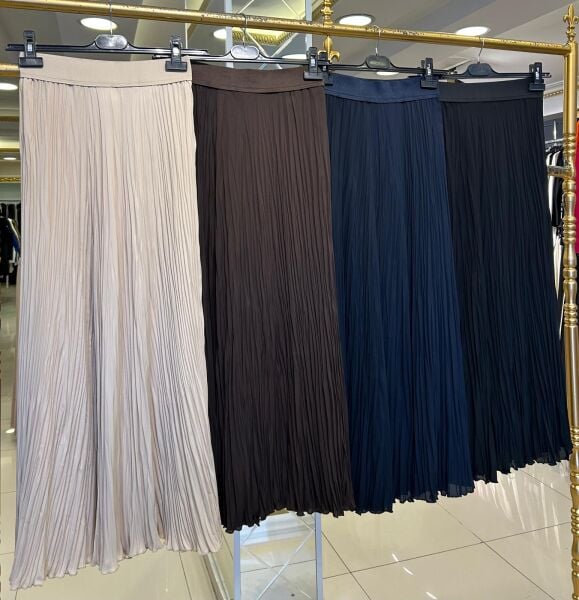 ETEK UCU ASİMETRİK KESİM KIRIŞTIRMA ŞİFON ETEK /SENTEZ