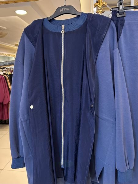 ﻿KAPÜŞONLU, BELİ LASTİKLİ PARAŞÜT KUMAŞ DTY. TAKIM/GHISA