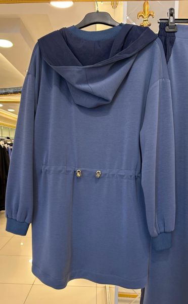 ﻿KAPÜŞONLU, BELİ LASTİKLİ PARAŞÜT KUMAŞ DTY. TAKIM/GHISA