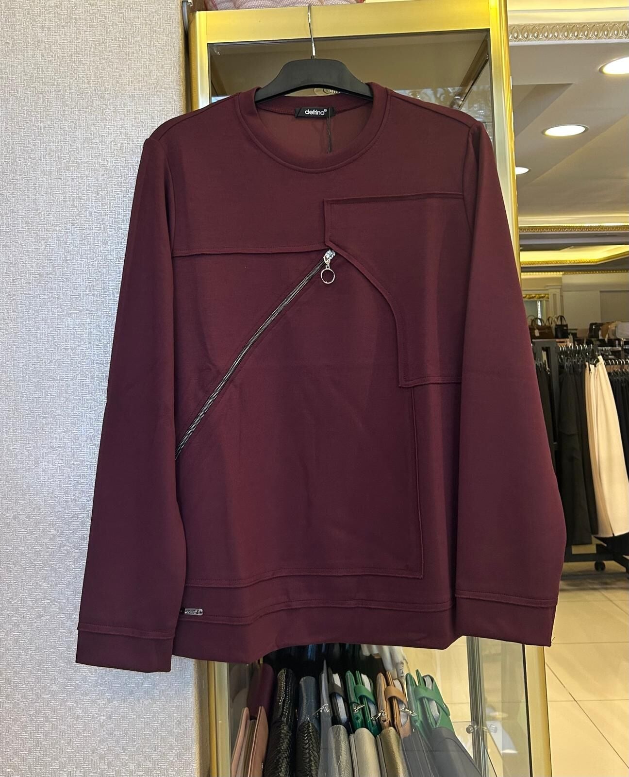 FERMUAR DTY. VİSKON PENYE BLUZ/ DEFRİNA 11279