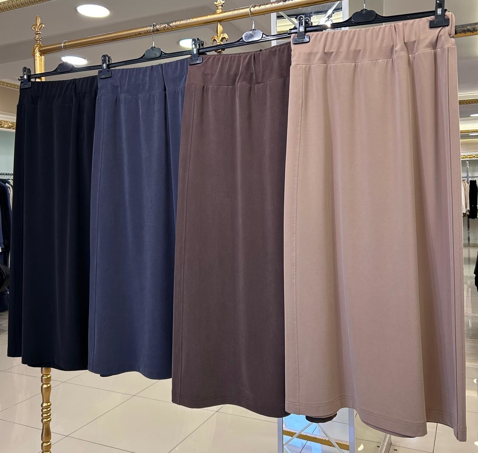 YANI ŞERİTLİ İPEK CUPRA ETEK/SENTEZ