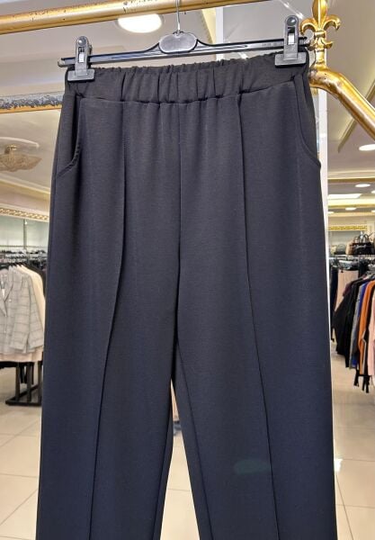 ELİSSE BÜYÜK BEDEN NERVÜRLÜ PANTOLON/ SENTEZ 