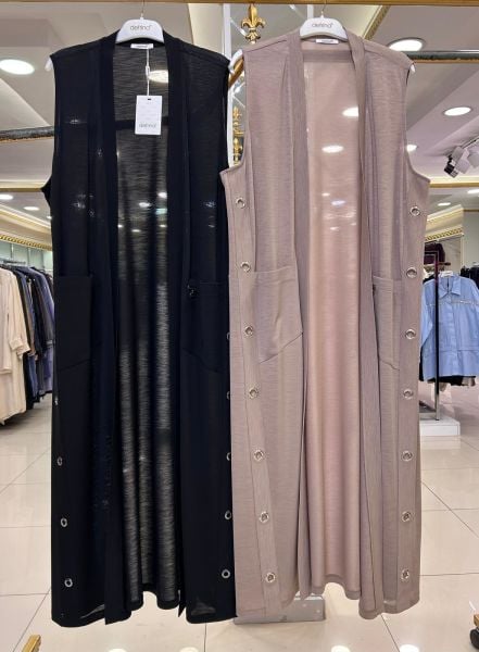 KUŞGÖZÜ DTY. CEPLİ YELEK/DEFRİNA