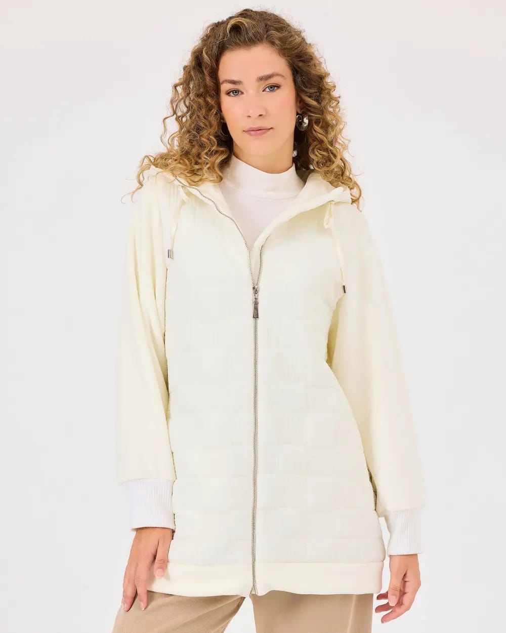 KAPÜŞONLU FERMUAR DTY. ANORAK KABAN/SEÇİL