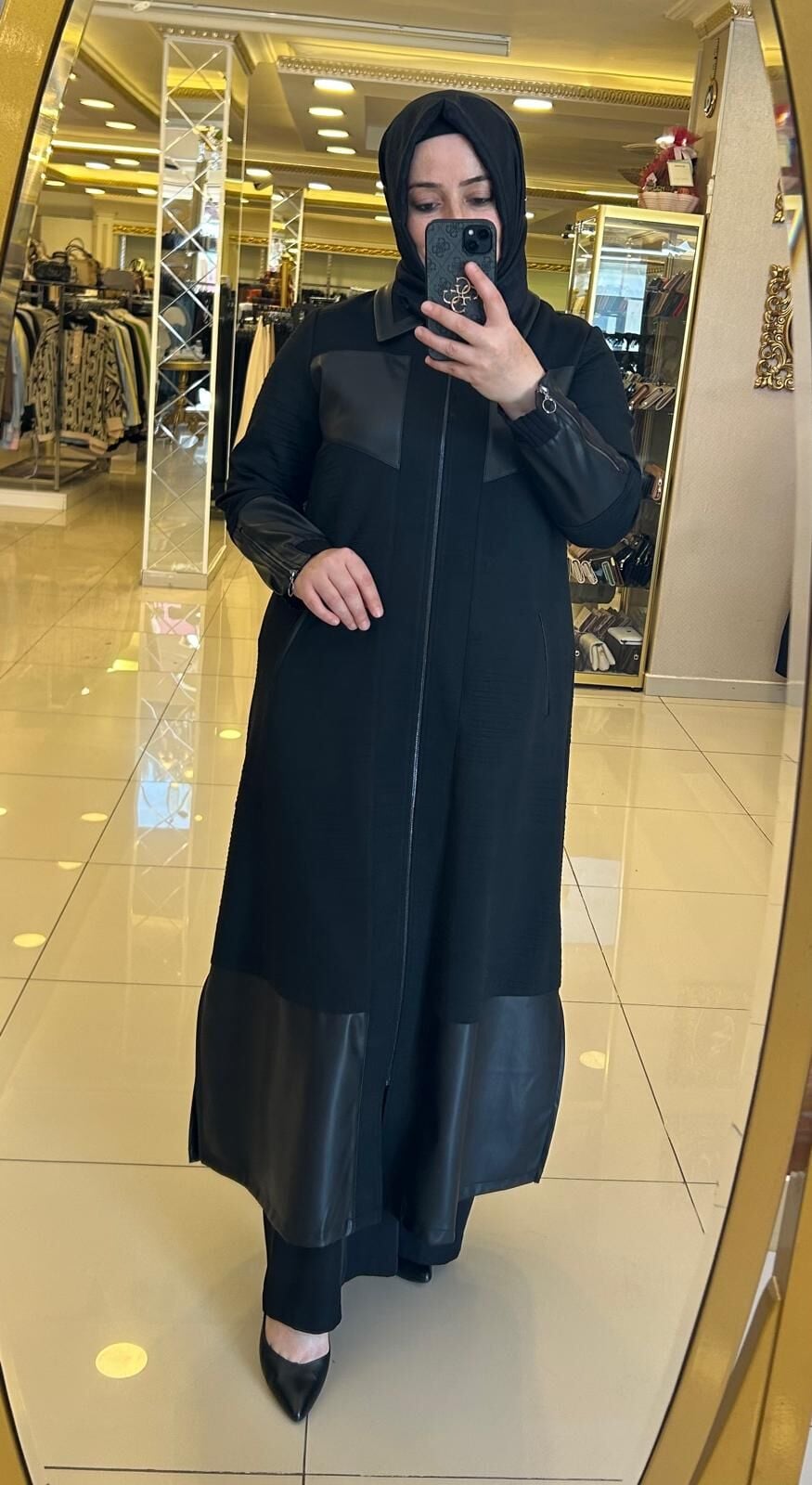 SUNİ DERİ DTY. FERMUARLI CEKET-KAP /DEFRİNA 81176