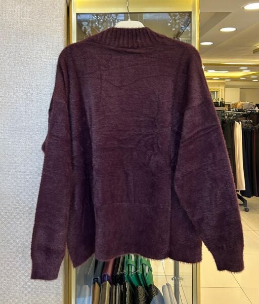 BONCUK İŞLEMELİ ANGORA KAZAK /NUSS 101