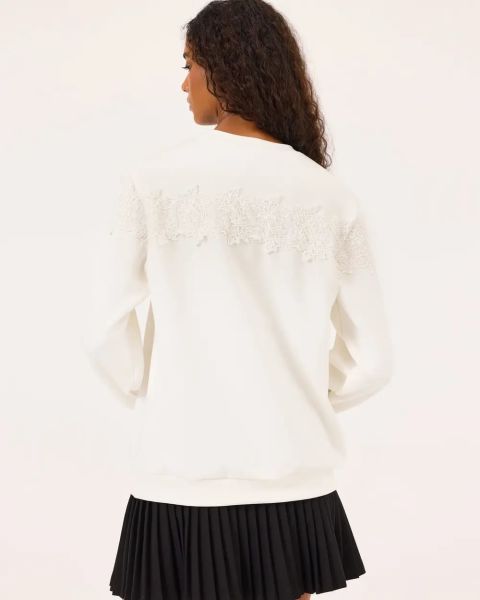﻿İNCİ DTY. BASKILI SWEATSHIRT /SEÇİL