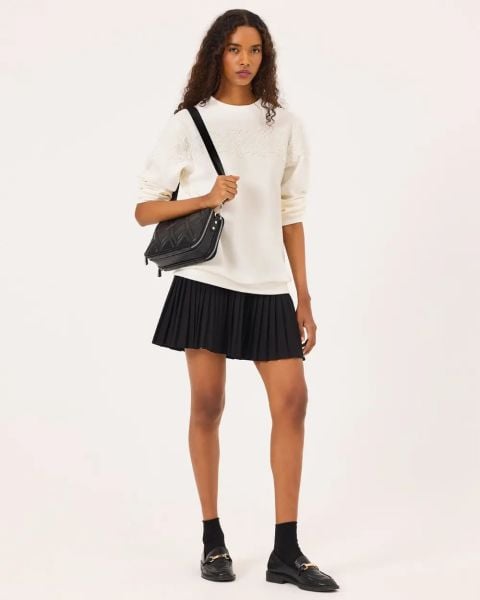 İNCİ DTY. BASKILI SWEATSHIRT /SEÇİL