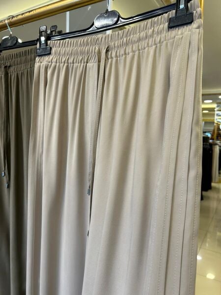 EKVATOR YANI NERVÜR DTY. BOL PAÇA PANTOLON/ SENTEZ