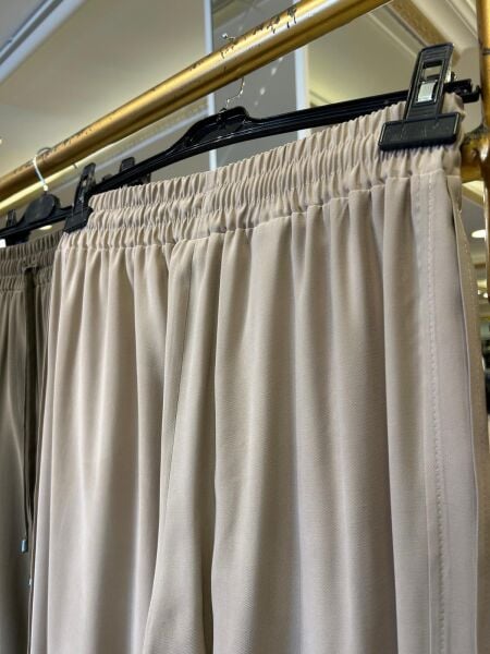 EKVATOR YANI NERVÜR DTY. BOL PAÇA PANTOLON/ SENTEZ