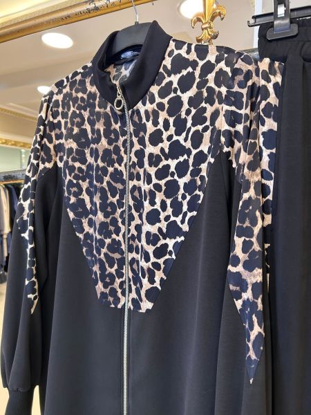 ﻿LEOPAR DESENLİ CEKET PANTOLON TAKIM/GHISA