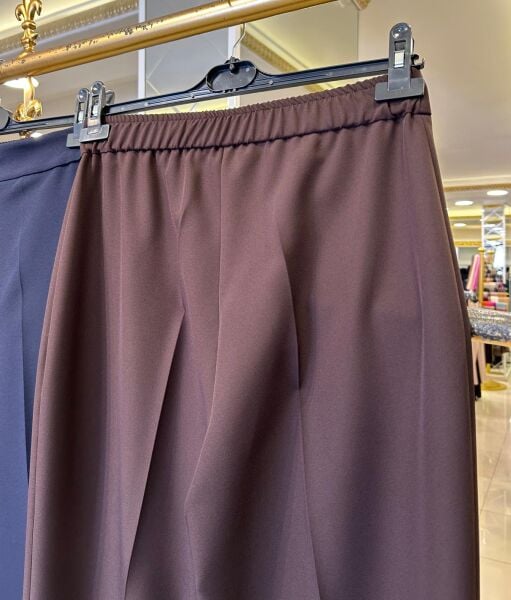 PAÇA DETAYLI ÜTÜ İZLİ HAVUÇ PANTOLON /GLARE   