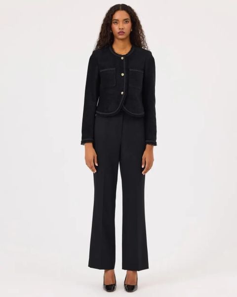 ﻿DÜĞME DTY. İŞLEMELİ KISA BOY CEKET/SEÇİL