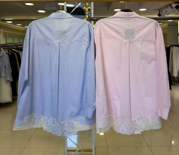 ﻿ETEK UCU GÜPÜR DTY. ÇİZGİLİ GÖMLEK/ NURCAN ÇETİN