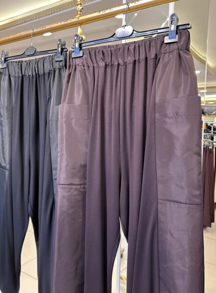 PARAŞÜT KUMAŞ DTY. CEPLİ NAURA PANTOLON/SENTEZ