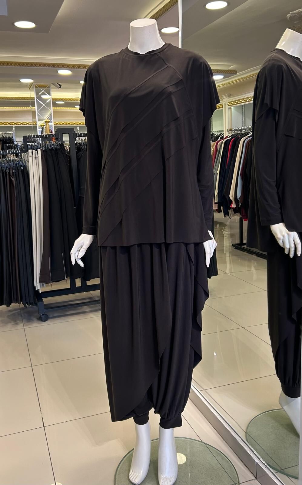 TUNİĞİ DETAYLI ŞALVARLI TAKIM/NURCAN ÇETİN 26633