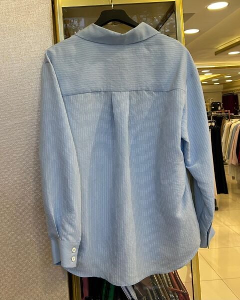 ÇİZGİLİ CEP VE İŞLEME DTY. GÖMLEK/ SEÇİL