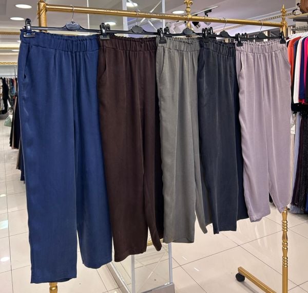 İPEK ﻿CUPRA HAVUÇ PANTOLON/ SENTEZ