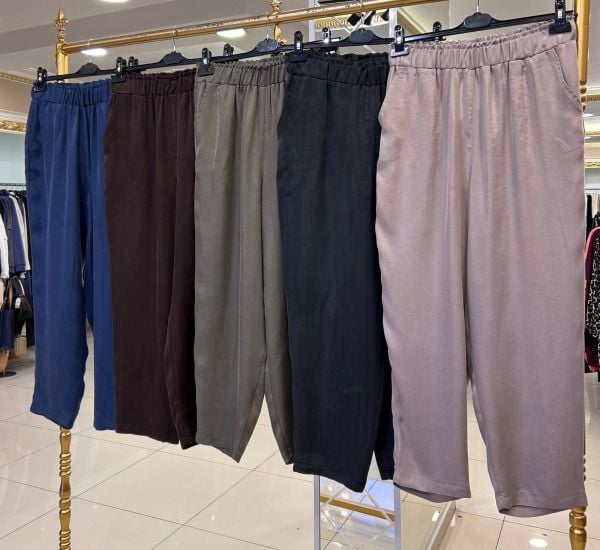 İPEK ﻿CUPRA HAVUÇ PANTOLON/ SENTEZ