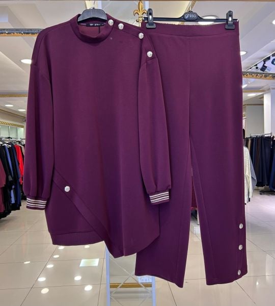 ÇITÇIT VE REGLAN KOL DTY. PANTOLONLU TAKIM/GHISA
