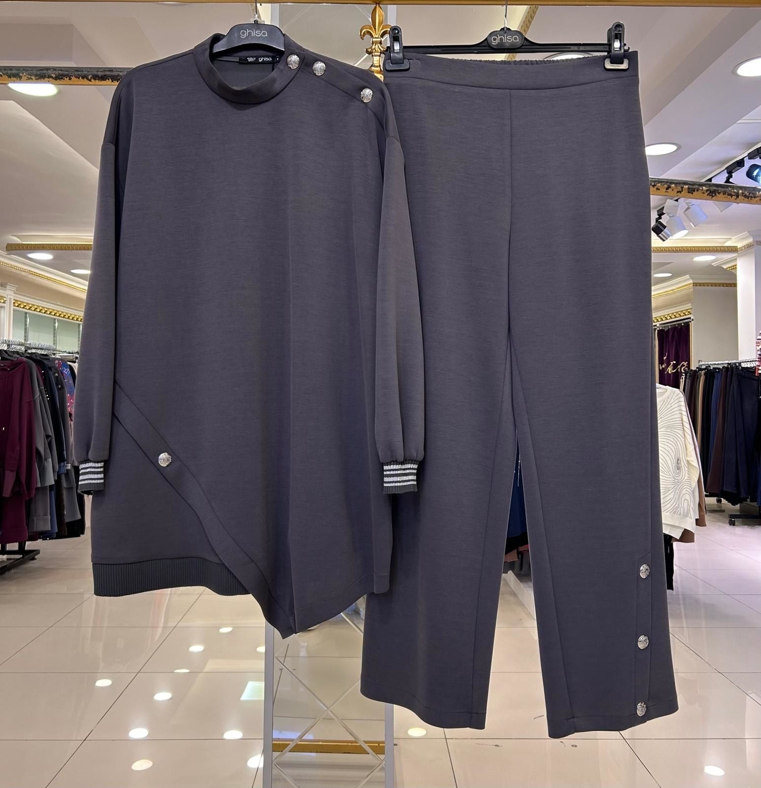 ÇITÇIT VE REGLAN KOL DTY. PANTOLONLU TAKIM/GHISA
