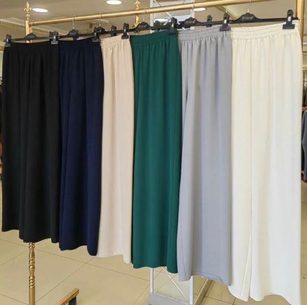 ﻿KREP KUMAŞ BOL PAÇA PANTOLON/GLARE