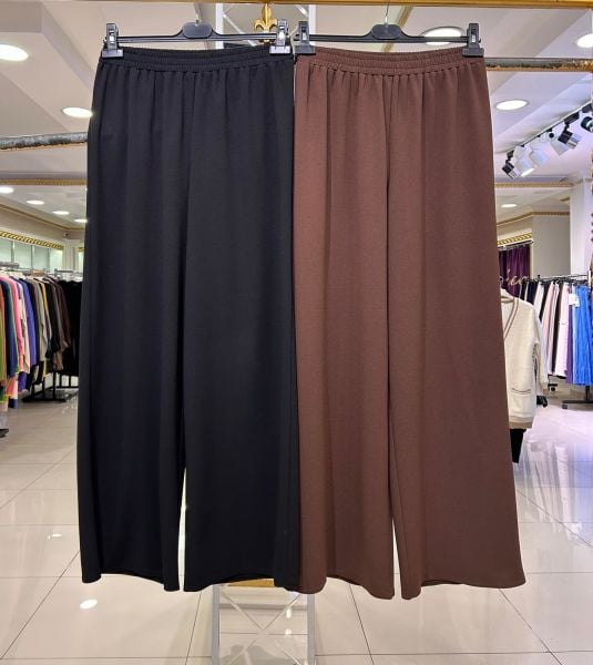 ﻿KREP KUMAŞ BOL PAÇA PANTOLON/GLARE