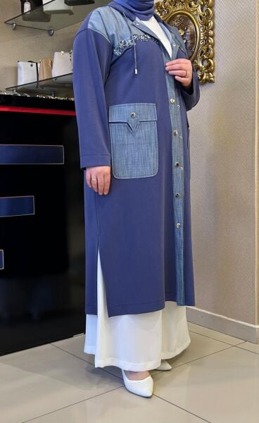 SARDUNYA ÇİFT KUMAŞ DTY. BONCUK İŞLEMELİ KAP/ MÜSEMMA