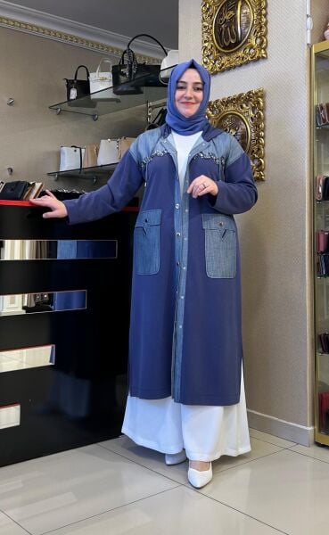 SARDUNYA ÇİFT KUMAŞ DTY. BONCUK İŞLEMELİ KAP/ MÜSEMMA