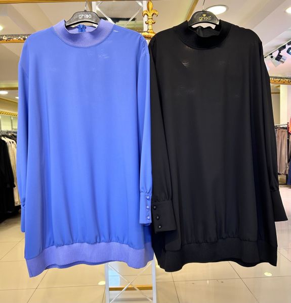 GHİSA/ RİBANA DETAYLI TUNİK