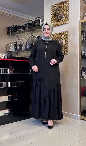 FIRFIR VE FERMUAR DTY. TENSEL ELBİSE/ DEFRİNA