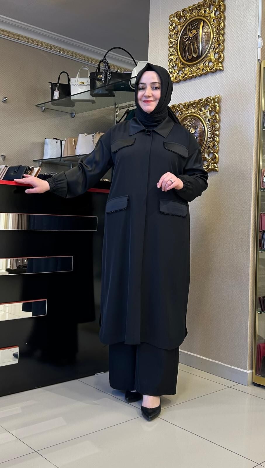 PETUNYA KOLLARI SATEN KUMAŞ DTY. KAP/ MÜSEMMA