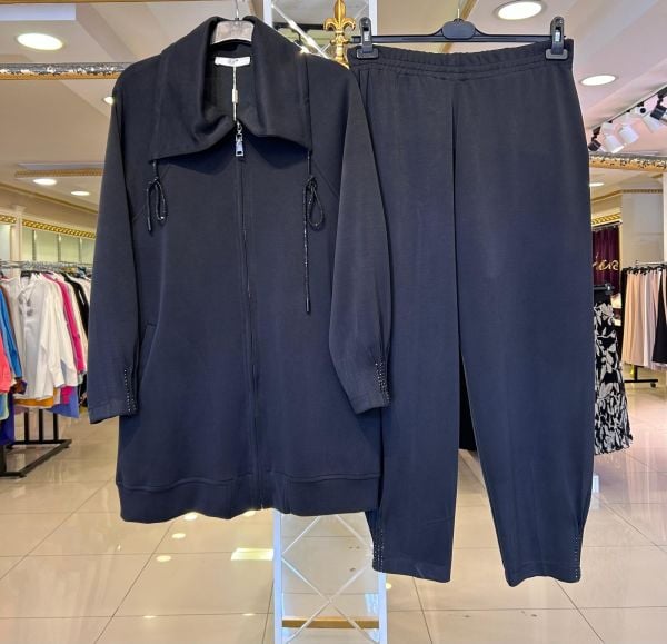 NERVÜR VE TAŞ DETAYLI TAKIM/ TIĞTRİKO