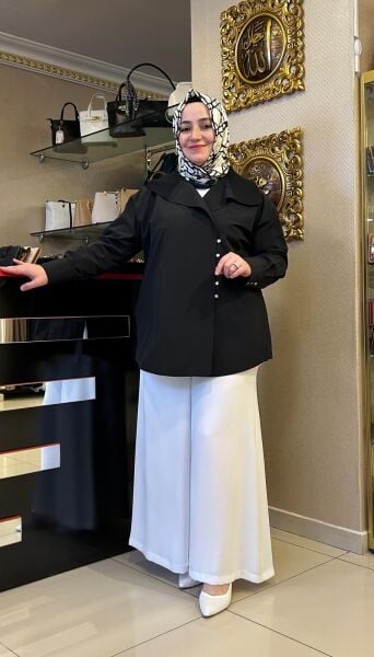 YAKA VE DÜĞME DTY. GÖMLEK-CEKET/ GHISA