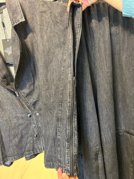 OVERSIZE MODEL YELEKLİ KOT TAKIM/ GHISA 9390