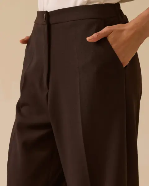 SUNİ DERİ DTY. KRUVAZE GÖMLEK PANTOLON TAKIM/ SEÇİL