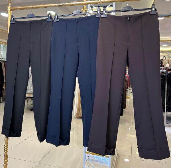 BOOM ÖNÜ FERMUARLI DOUBLE PAÇA PANTOLON /SENTEZ 